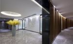 新中式风格800平米酒店走廊背景墙装修图片