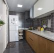 85平小户型厨房简约橱柜装修设计图片