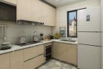 现代风格87平二居室厨房橱柜设计效果图