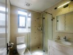 成都田园风格家庭卫生间淋浴房图片