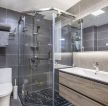 现代北欧风格100平三室卫生间淋浴房装修图片