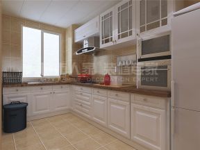 98平米简欧式二居室厨房橱柜装饰效果图