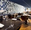 地中海风格1600平米酒店餐厅餐桌椅设计图片
