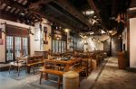 中式风格900平米火锅餐厅大厅灯光设计图片