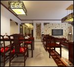 中式风格家庭客厅餐厅红木家具图片