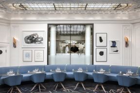 2400平米混搭风格创意酒店餐厅设计图片
