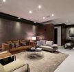 雅荷紫金阳光79㎡现代两居室客厅装修效果图