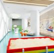 安童幼儿园500平温馨风格大厅玩具区域设计