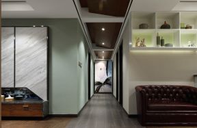 120平米港式风格三室走廊家装图片