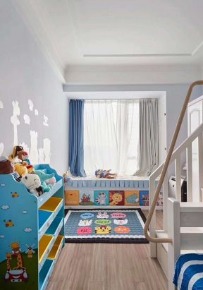 128平米时尚三居室儿童卧室设计图片
