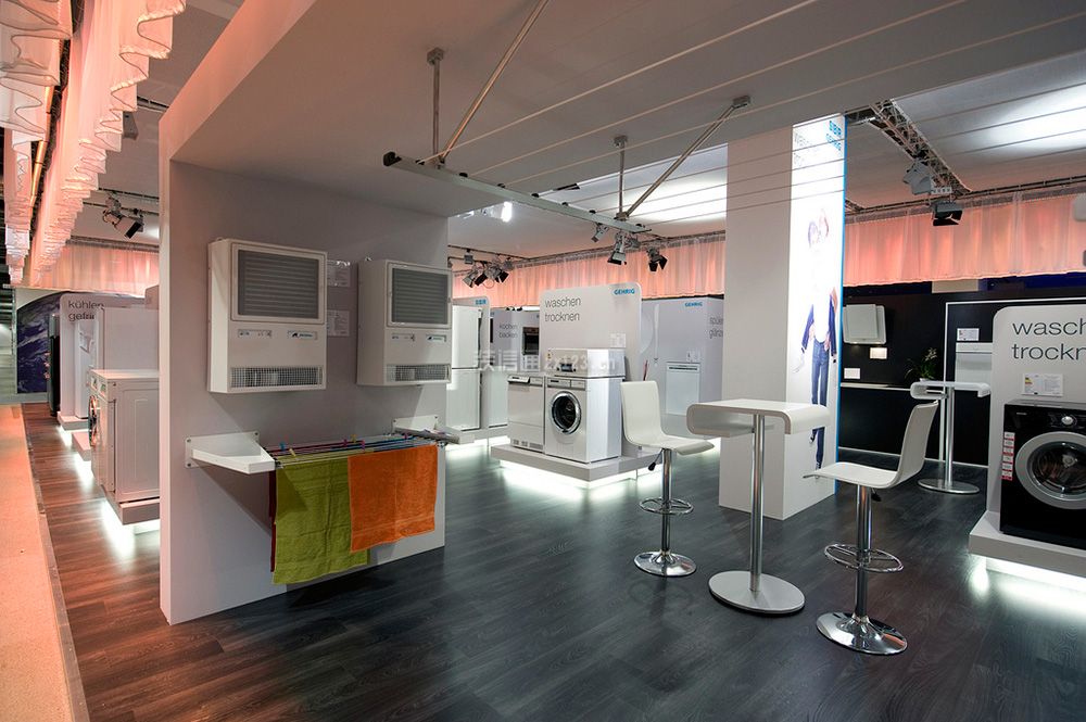 现代风格200平米厨卫展厅室内设计图片