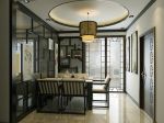 新中式风格家庭餐厅酒柜设计效果图一览