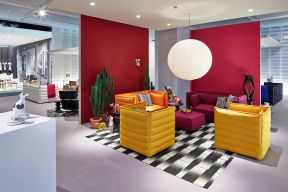 现代风格600平米家具展厅沙发设计图片