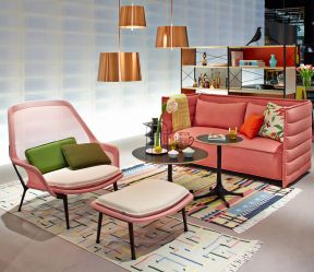 现代风格600平米家具展厅茶几设计图片