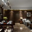 中式风格客餐厅装潢设计效果图