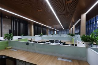 现代风格1200平米公司写字楼办公区设计图片