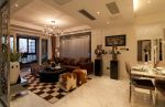 183平方现代风格家庭客厅地毯装饰设计效果图