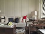 美式风格新房客厅家具布艺沙发图片