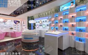 现代风格眼镜店展示柜装修效果图