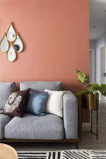 北欧风格新房客厅布艺沙发效果图片