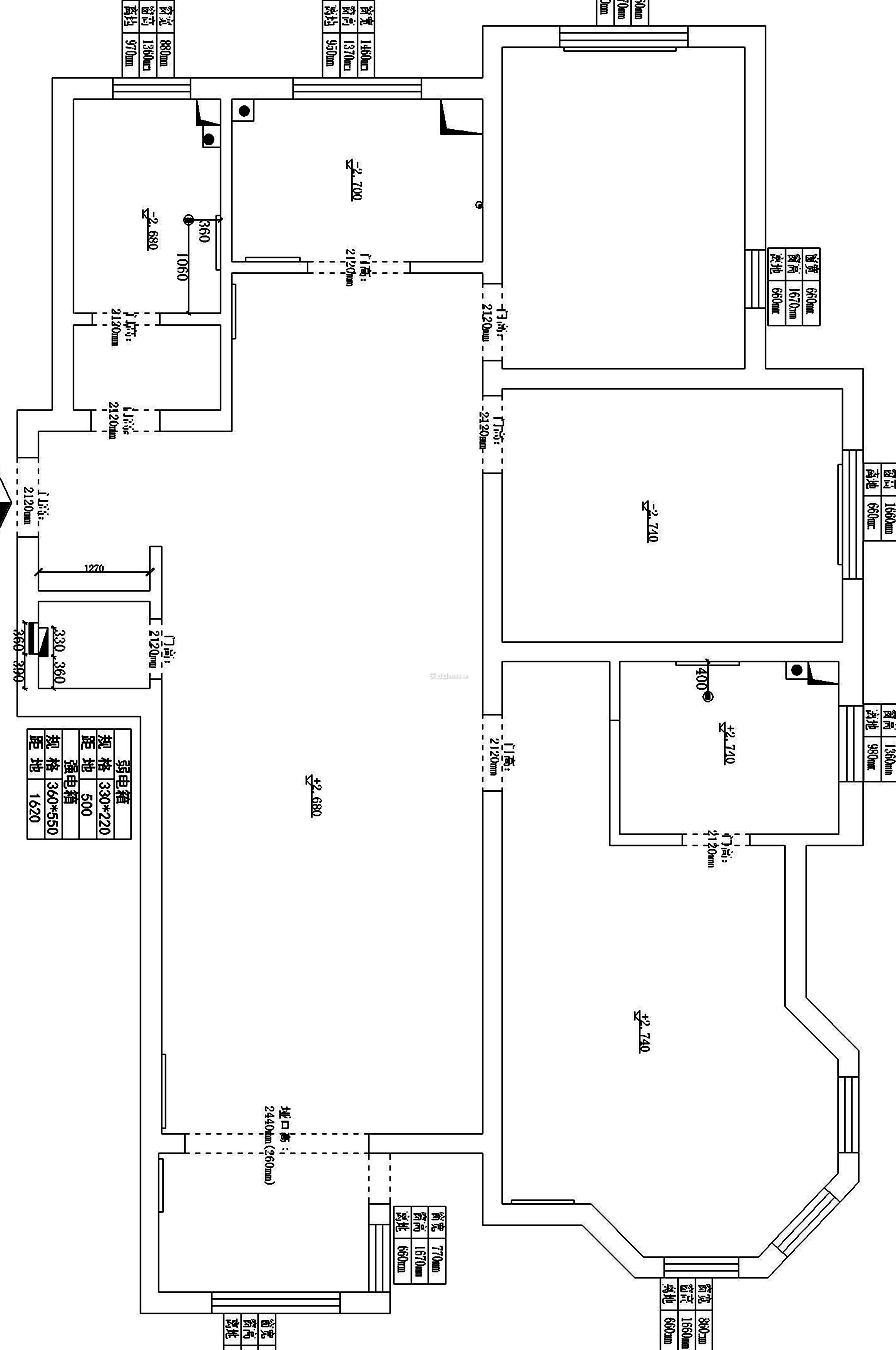 2023新中式风格三居室户型图片