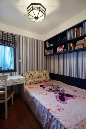 地中海风格89平三居室儿童卧室家装图片
