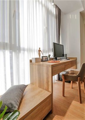 北欧风格58平米小二居房间书桌设计图片