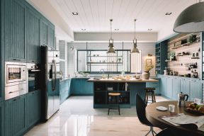 2020大户型厨房设计效果图 厨房橱柜颜色效果图 装修厨房橱柜颜色