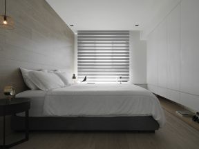 132平米现代简约三居室卧室设计效果图片
