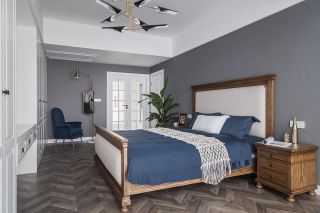 260平米大平层欧式卧室实木床头柜装修
