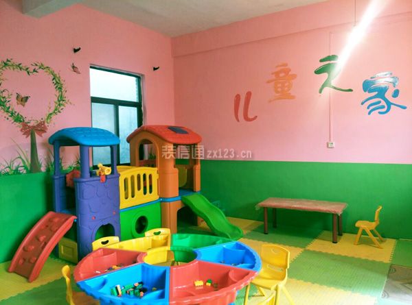 2023现代风格幼儿园墙体彩绘装饰图片