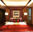 中式新房卧室吊灯装修图片欣赏2023