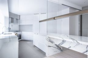 现代简约风格105平米三居厨房设计效果图片