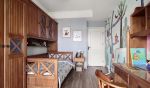 125平米现代轻奢风格三居儿童房间设计效果图片