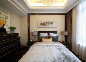 现代家庭住宅跃层卧室装修设计图片