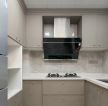 现代简约风格两居样板房厨房装修设计效果图