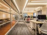 现代风格400平米公司办公室走廊装修图片