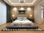 140平方米现代简约风格三室卧室装修效果图