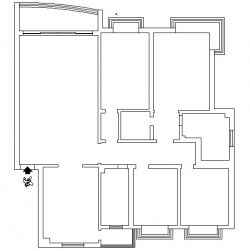 70平两室一厅房屋设计平面户型图片大全