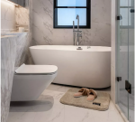 法式风格四居室卫生间浴缸装修设计图片