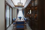 中式风格新房餐厅吊顶灯具设计装潢图片