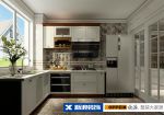 100平米三居室简约欧式风格厨房装修效果图