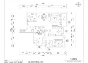 2023美式風(fēng)格家庭裝修平面布置圖