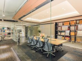 现代风格400平米办公空间会议室装修图片