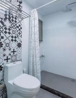 89平米简约风格三居室卫生间隔断设计图片