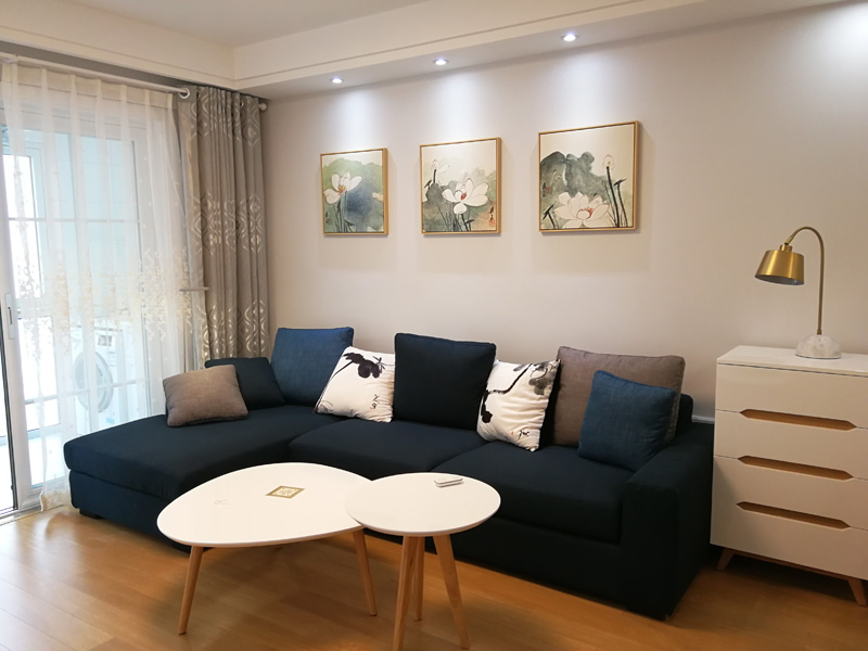 景瑞望府北欧风格客厅效果图 景瑞望府北欧风格客厅效果图