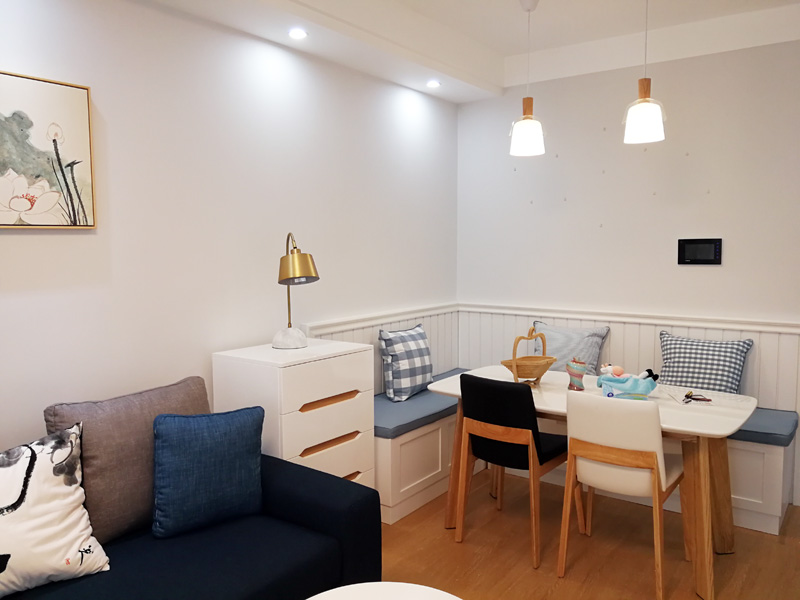 景瑞望府北欧风格效果图卡座 景瑞望府北欧风格效果图卡座