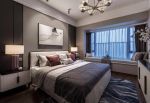 130平方新中式卧室飘窗装修设计图一览