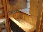 民畅园60平米一居室日式风格浴室木质浴缸效果图