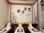 新中式風(fēng)格休息廳躺椅裝修效果圖